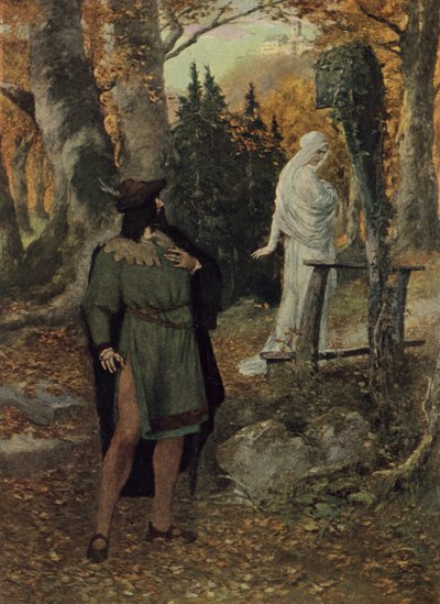 Wolfram Looked After Her by Ferdinand Lecke